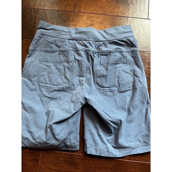 Athlete Terkke Bermuda 2.0 Blue Casual Hiking Shorts Womens Sz 4 - Picture 5 of 5